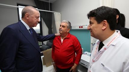 Ayd�n �ehir Hastanesi hizmete a��ld�... Ba�kan Erdo�an hastalar� ziyaret etti