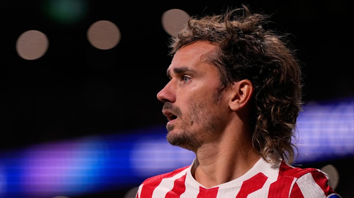 Atletico Madrid Griezmann sakat LaLiga soccer foto�raflar� resimleri