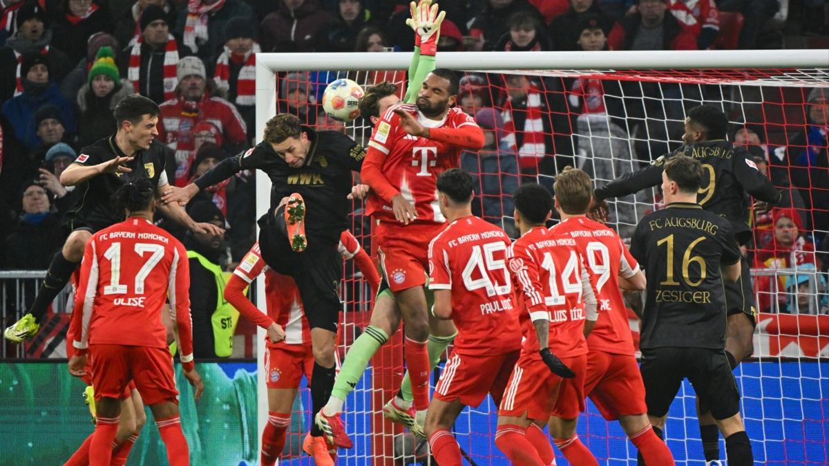 bayern m�nih augsburg bundesliga foto�raflar� resimleri