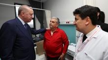 Ayd�n �ehir Hastanesi hizmete a��ld�... Ba�kan Erdo�an hastalar� ziyaret etti