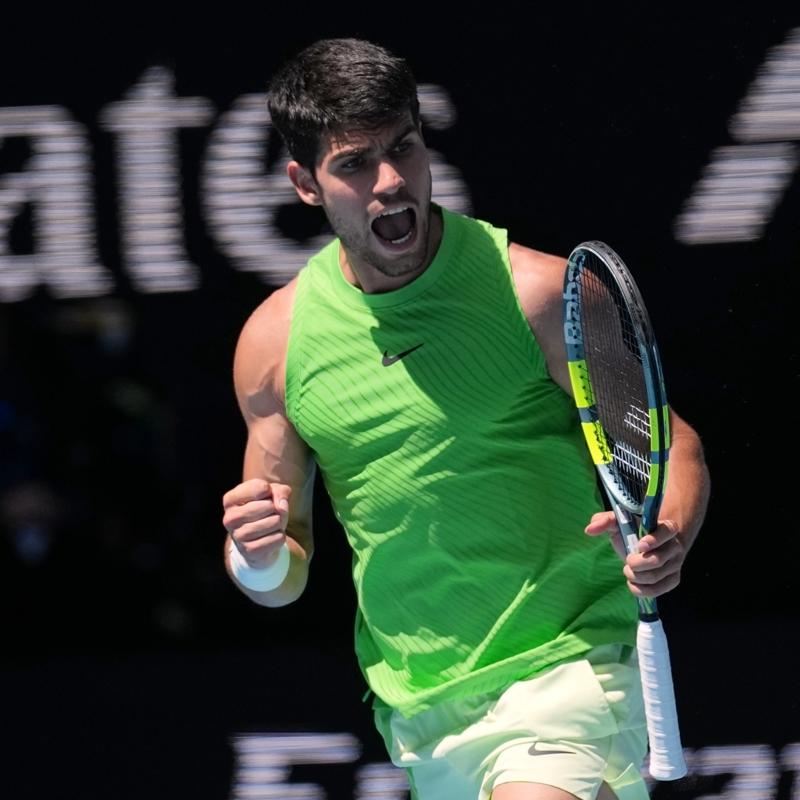 Avustralya A��k'ta Alcaraz ve Sabalenka �eyrek finale y�kseldi