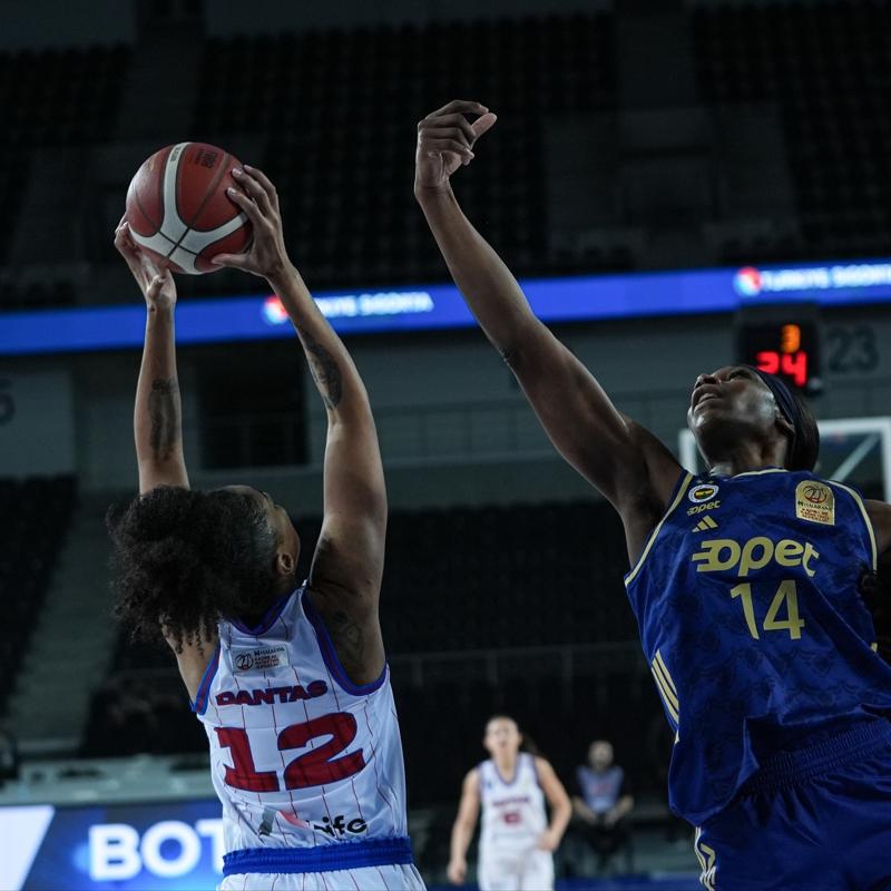 Fenerbah�e Opet, BOTA� deplasman�nda zorlanmad�