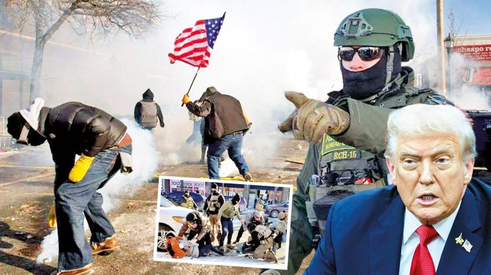 Amerika'da ICE'ye �fke... Protesto yine kanl� bitti