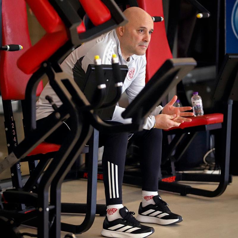 Antalyaspor'da Trabzonspor mesaisi ba�lad�