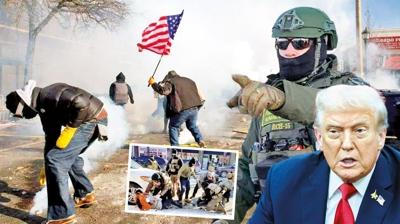 Amerika'da ICE'ye �fke... Protesto yine kanl� bitti