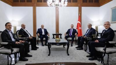 Ankara'da kritik g�r��me...  Bakan Fidan, Hamas heyeti ile bir araya geldi