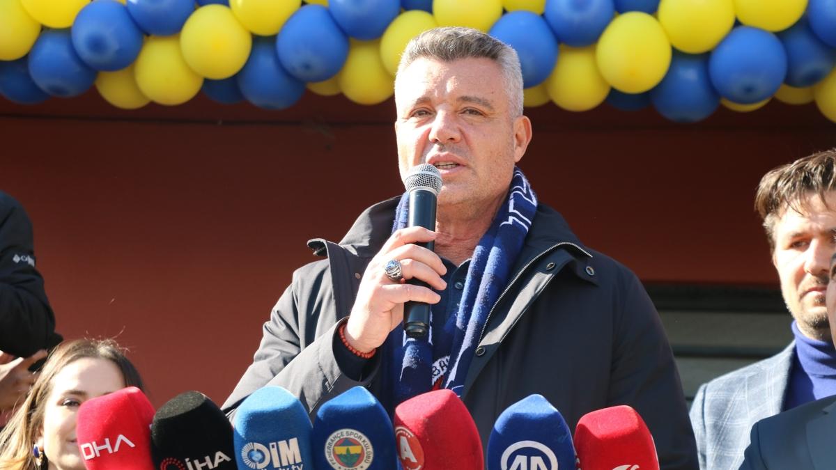 Sadettin Saran Fenerbah�e Ba�kan� �ampiyonluk hedefi foto�raflar� resimleri