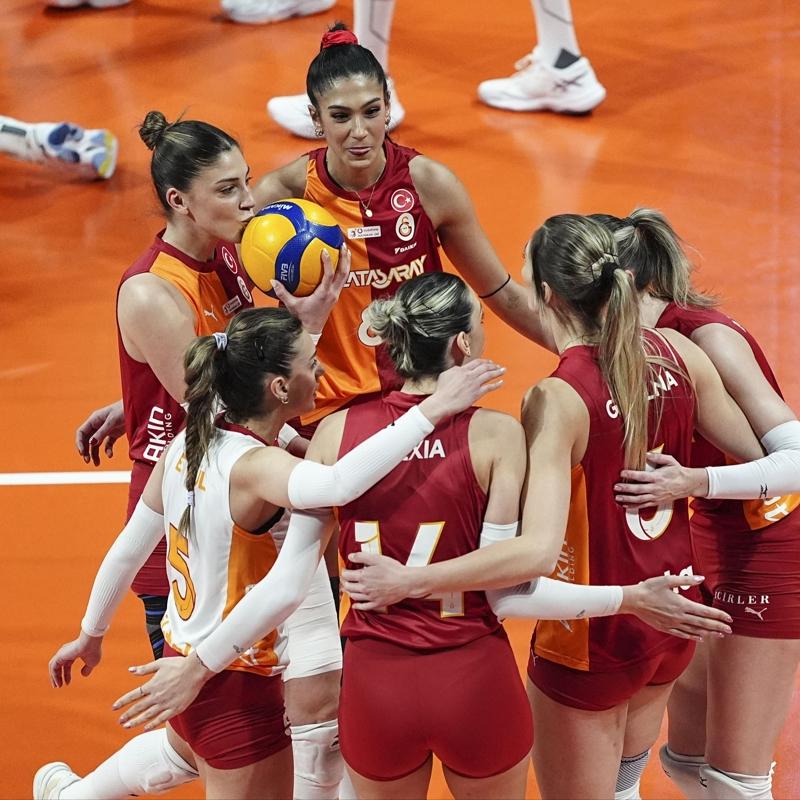Galatasaray Daikin, play-off turu ilk ma��nda avantaj� ald�