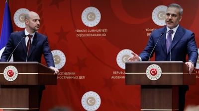 Bakan Fidan, Barrot'un y�z�ne s�yledi: Devreye girmesini istiyoruz