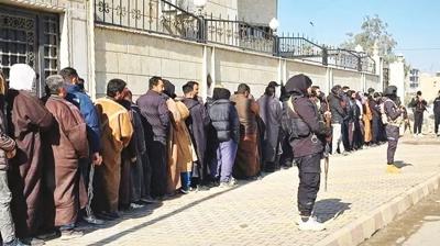 Suriye'de SDG'den kopu� kuyru�u