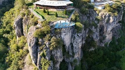 T�rkiye'nin ilk cam teras�: Binlerce ziyaret�i ak�n etti