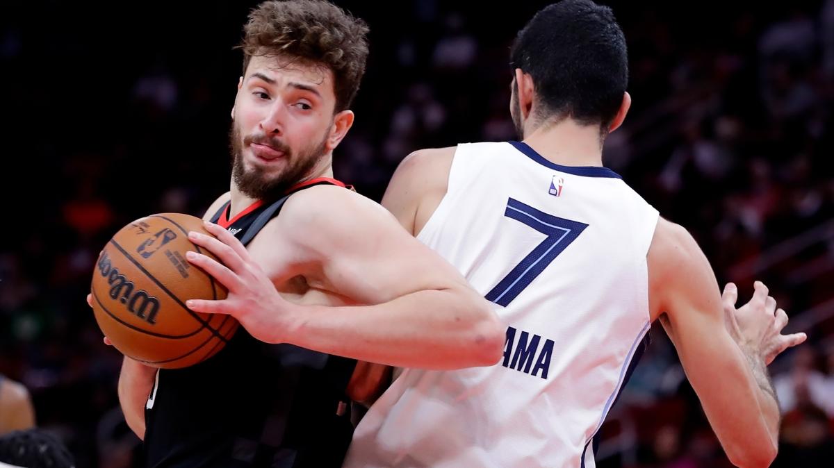 Alperen �eng�n Houston Rockets NBA galibiyeti foto�raflar� resimleri