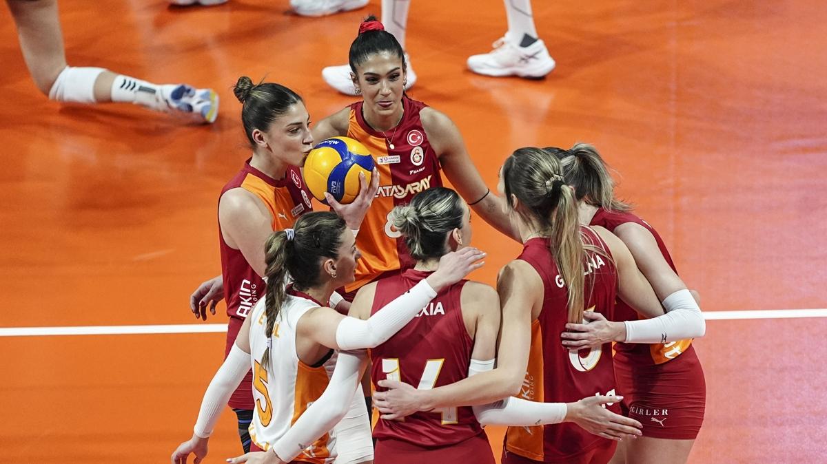 Galatasaray CEV Kupas� Stuttgart ma�� foto�raflar� resimleri