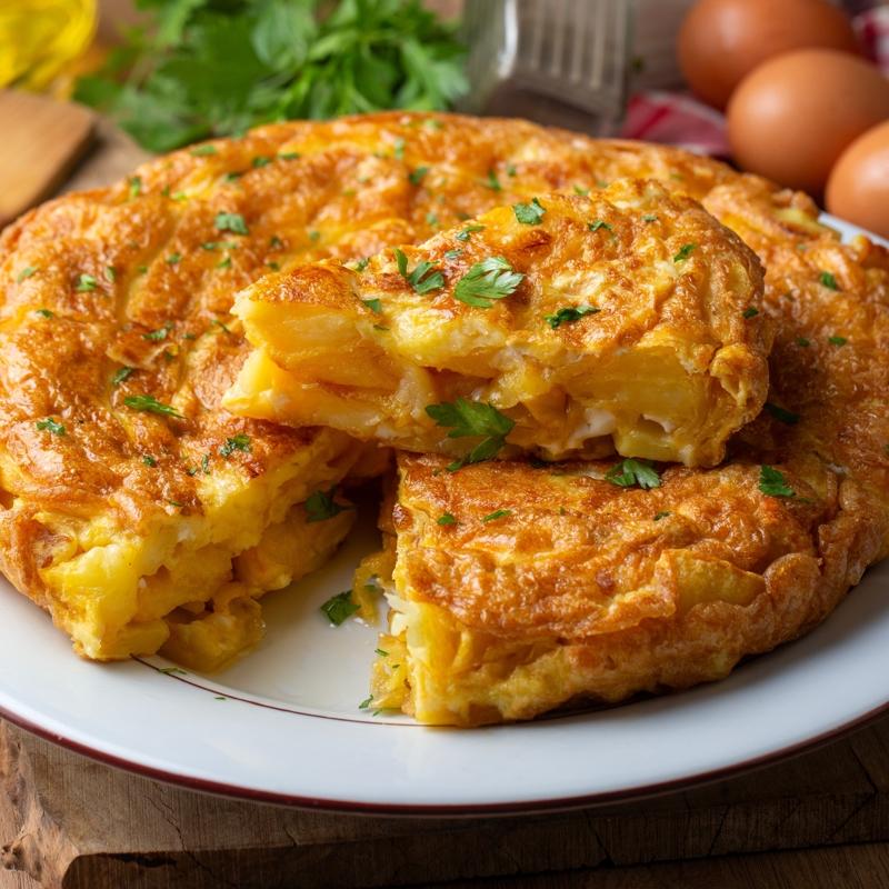 D��� ��t�r i�i yumu�ac�k: Patatesli omlet tarifi