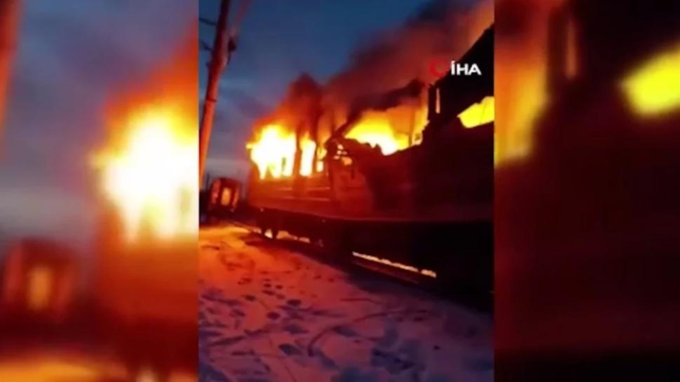 Harkiv'de yolcu trenine �HA sald�r�s�: 4 �l�, 2 yaral�