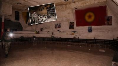 Da��n alt�ndan ter�r yuvas� ��kt�: YPG'nin yer alt� �ehri if�a oldu