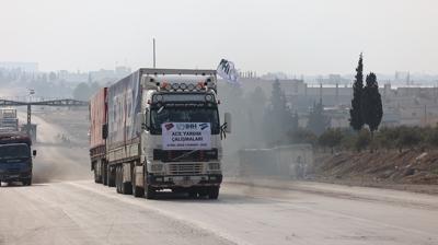 �HH'dan Aynularab'a yard�mlar devam ediyor