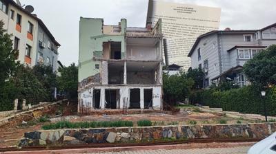 Kom�u �ikayetiyle ortaya ��kt�! CHP'li ba�kan yard�mc�s�ndan ka�ak dubleks