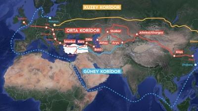 Orta Koridor'u i�aret etti: T�rkiye kilit oyuncu
