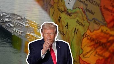 Devasa bir armada ilerliyor! Trump'tan �ran'a yeni tehdit