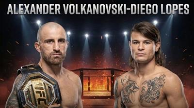 UFC 325: Alexander Volkanovski- Diego Lopes 2 ne zaman, saat ka�ta ve hangi kanalda?