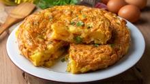 D��� ��t�r i�i yumu�ac�k: Patatesli omlet tarifi
