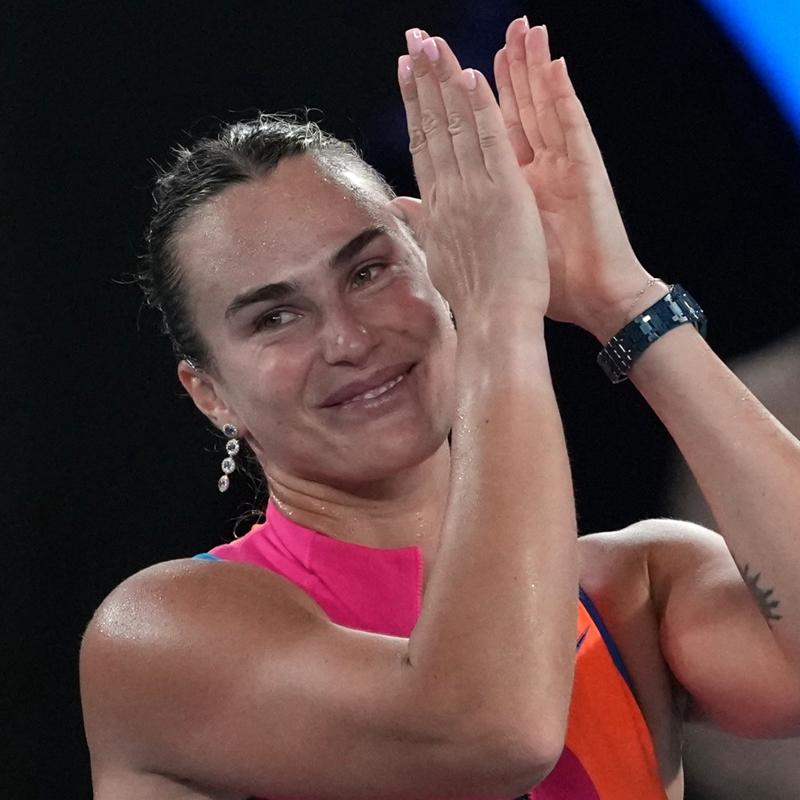 Aryna Sabalenka, Avustralya A��k'ta finale y�kseldi