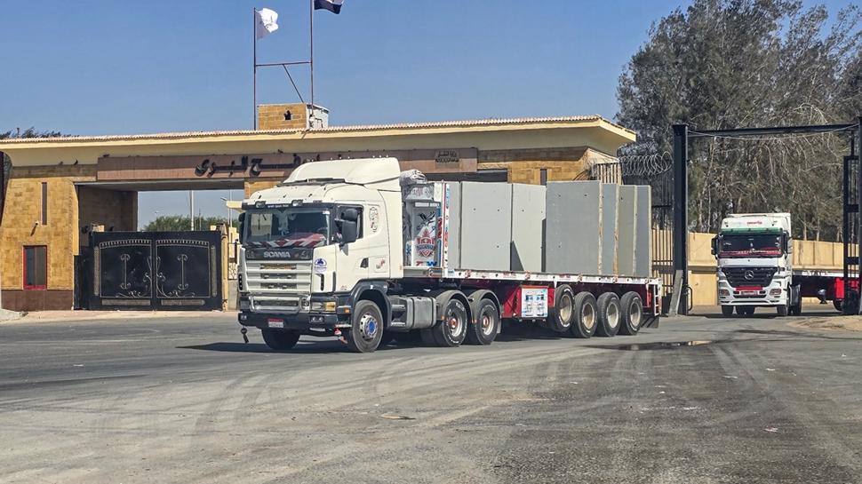 Gazze i�in ye�il ���k! M�s�r'dan Refah Kap�s� mesaj�