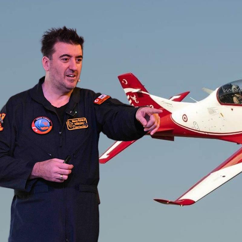 H�RKU�'un ba� pilotu konu�tu: �lham verici bir yer