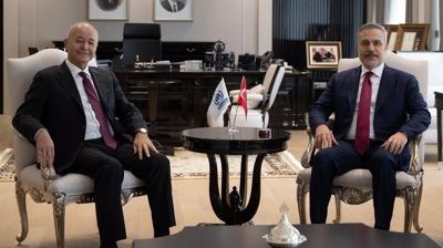 Bakan Fidan, Salih'i kabul etti