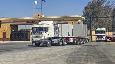 Gazze i�in ye�il ���k! M�s�r'dan Refah Kap�s� mesaj�