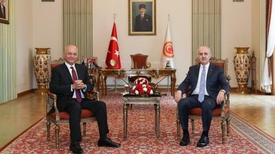 TBMM Ba�kan� Kurtulmu�'tan m�lteci mesaj�: Uluslararas� camia T�rkiye'yi yaln�z b�rakt�