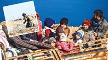 50 bin sivile may�nl� ku�atma! Suriyeli k�yl�lere YPG zulm�