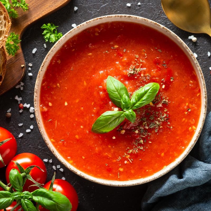 Tad�m� e�siz: Ka�arlar eriyor, tam k�vam�nda domates �orbas� tarifi