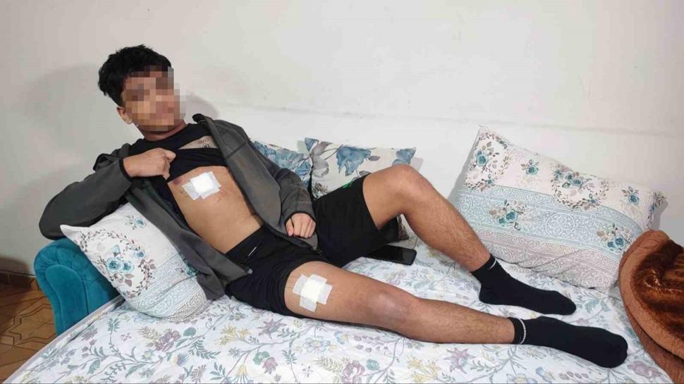 �nce darp, sonra b��ak! Akran �etesinden �ocu�a pusu