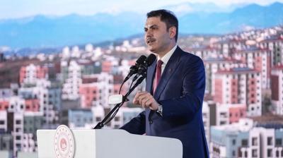 Kentsel dönüşüm mesajı! Bakan Kurum: Türkiye konut üretiminde dünyada 1 numara