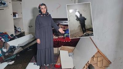 Bo�anma a�amas�ndaki koca evi basarak ter�r estirdi: Her taraf�m� morart�yordu