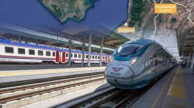�ki ilimize h�zl� tren avantaj�! Seyahat s�resi 25 dakikaya d��ecek