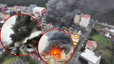 İş yerinde korkutan yangın! Bir otel tahliye edildi