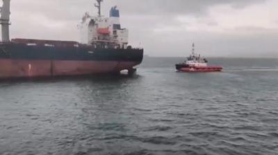 �stanbul Bo�az�'nda gemisi ar�zas�