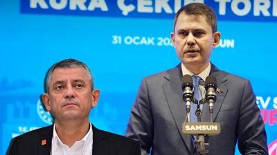 Bakan Kurum'dan �zg�r �zel'e manidar g�nderme: �ek senet i�lerini siz iyi bilirsiniz