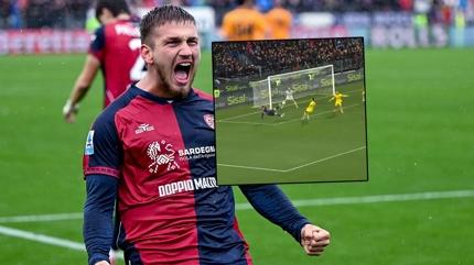 Muhte�em gol! Semih K�l��soy bu kez voleyle att�