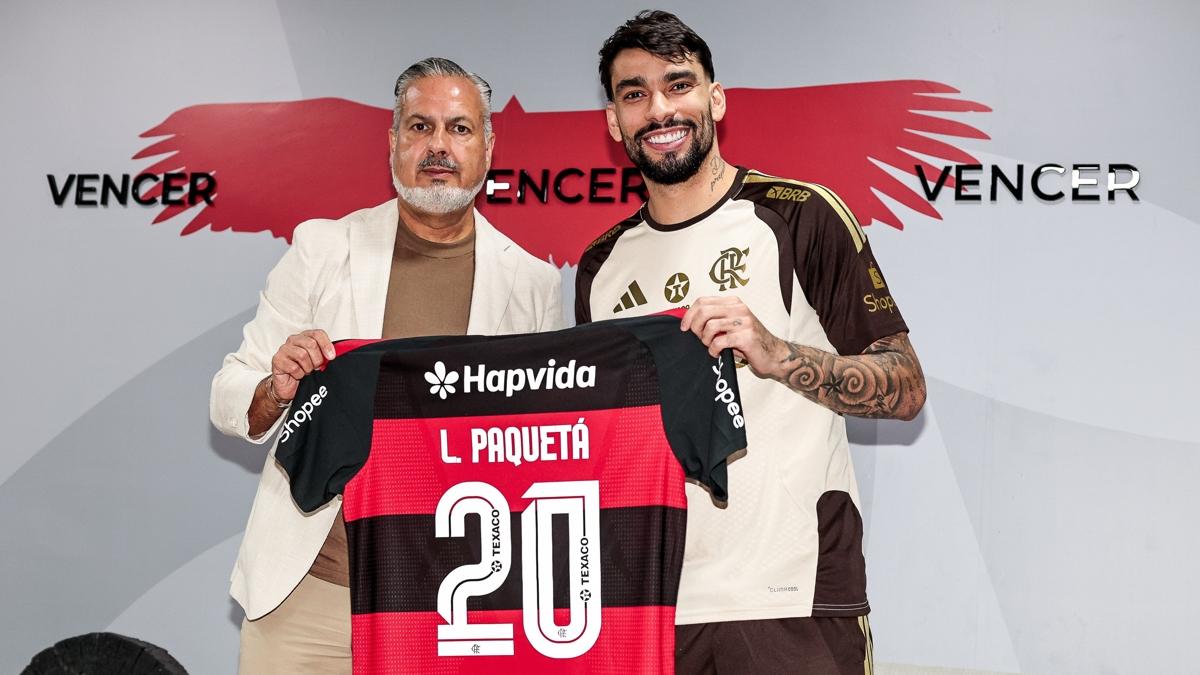 Lucas Paqueta flamengo transfer foto�raflar� resimleri