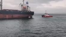 �stanbul Bo�az�'nda gemisi ar�zas�