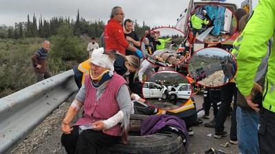 �ki ilde katliam gibi kaza: �ok say�da can kayb� var