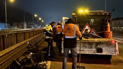 8 ara� kazaya kar��t�: 2 ki�i yaraland�