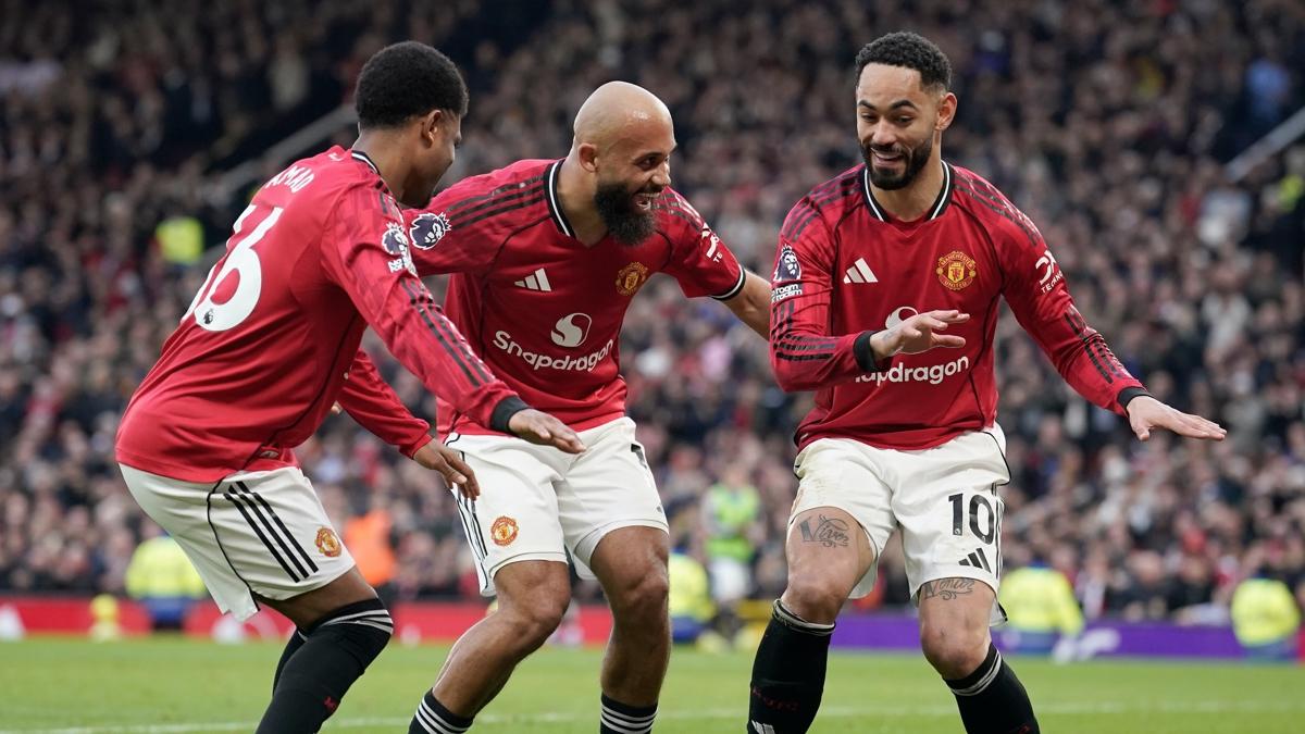 Manchester United Fulham Premier Lig foto�raflar� resimleri