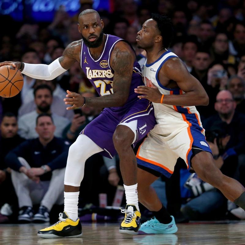 New York Knicks evinde Los Angeles Lakers'� yendi