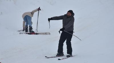 Zigana Kayak Merkezi'nde ziyaret�i yo�unlu�u