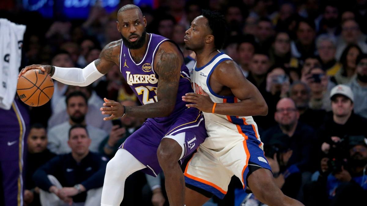 New York Knicks los angeles lakers nba foto�raflar� resimleri
